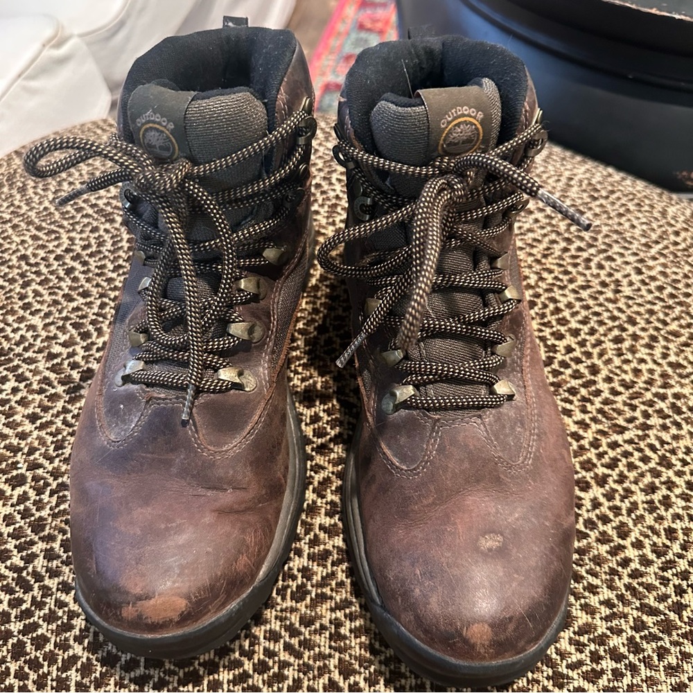Timberland Men’s Gore-Tex Lace Up Boots Brown Green Size 8.5M